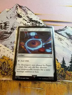 Magic The Gathering MTG SOL RING Universes Beyond: Fallout NM Near Mint - Image 5