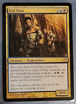 MTG Evil Twin Innistrad 212/264 Regular Rare - Image 1