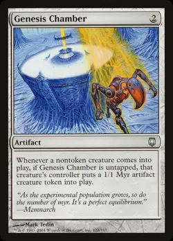 MTG LP English 1x GENESIS CHAMBER - Darksteel - Image 1