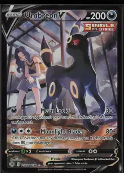 Umbreon V TG22/TG30 Holo Rare V Brilliant Stars Trainer Gallery Pokemon NM - Image 1
