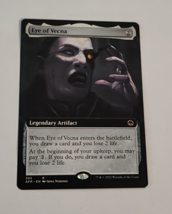 MtG Eye of Vecna (AFR-393) Rare Full Art English MINT - Image 1