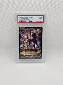Umbreon V TG22/TG30 Swsh09: Brilliant Stars Trainer Gallery Holo PSA 9 - Image 1