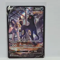 Pokemon Umbreon V TG22/TG30 Brilliant Stars Trainer Gallery Full Art Holo - Image 1