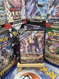 2022 Pokemon Umbreon V TG22/TG30 Brilliant Stars Trainer Gallery Holo Card - Image 1