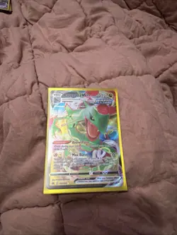 Pokemon Rayquaza VMAX Full Art Ultra Rare Holo SWSH07 Evolving Skies 111/203 - Image 1