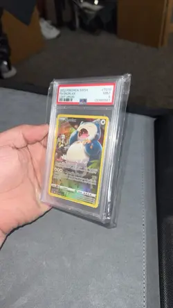 2022 Pokemon Sword & Shield SWSH Full Art Snorlax Lost Origin #TG10 PSA 9 Mint - Image 1