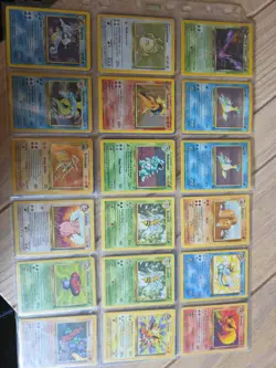 vintage pokemon cards lot - Image 1