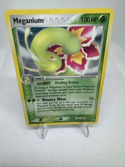 Pokemon TCG Meganium Unseen Forces 9/115 Holo Rare Ruby Sapphire - Image 1