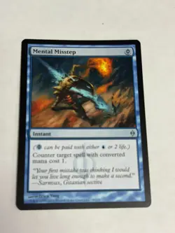 MTG Mental Misstep 38/175 New Phyrexia NM Near Mint Free Shipping! - Image 1