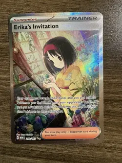 Pokemon Erika's Invitation 203/165 Sv: Scarlet & Violet 151 Special Illustration - Image 1
