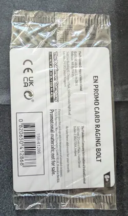 Pokemon TCG Raging Bolt 111 Stellar Crown SEALED STAMPED Promo w/ *HEART SWIRL* - Image 2
