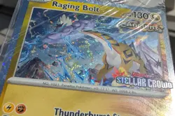 Pokemon TCG Raging Bolt 111 Stellar Crown SEALED STAMPED Promo w/ *HEART SWIRL* - Image 4