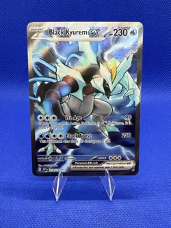 Pokemon TCG - 218/191 - Black Kyurem ex - Holo Ultra Rare Surging Sparks NM - Image 1