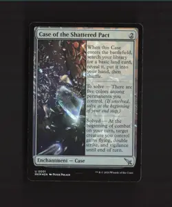 Case of the Shattered Pact 0001 Murders at Karlov Manor FOIL Uncommon MTG Card - Image 1