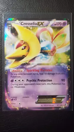 Cresselia EX 67/149 LP Pokemon Boundaries Crossed Series - Image 1