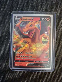 Pokemon TCG SWSH Darkness Ablaze Charizard V 019/189 Ultra Rare Holo NM-M - Image 1