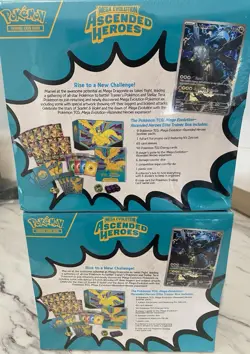 Pokemon Mega Evolution Ascended Heroes ETB LOT OF 2 New Factory Sealed SOLD OUT - Image 2