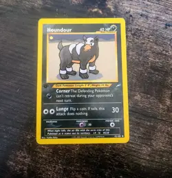 LP-1st EDITION Pokemon-Houndour 43/105 Neo Destiny Regular(Carefully Packaged) - Image 4