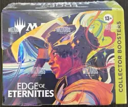 MTG MAGIC EDGE OF ETERNITIES COLLECTOR BOOSTER FACTORY SEALED BOOSTER BOX - Image 1
