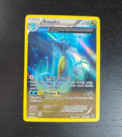 Kingdra (Alpha) Pokemon XY Primal Clash 108/160 Holo Rare Lightly Played - Image 1