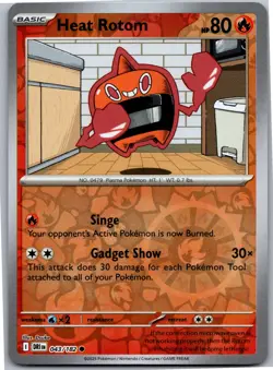 Heat Rotom - SV10: Destined Rivals 043/182 - Common - NM Pokemon TCG - Image 1