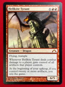 MTG 1X Hellkite Tyrant X1 Gatecrash Magic - NM/MT - Image 1