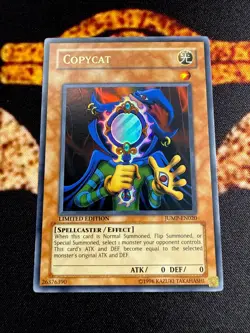 🔥YUGIOH • COPYCAT • ULTRA RARE • LIMITED EDITION • JUMP-EN020 • PROMO • NM🔥 - Image 2