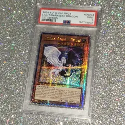 LIGHT AND DARKNESS DRAGON YUGIOH 2024 MP24 EN024 PSA 9 1st ed - Image 4