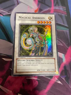 YUGIOH - MAGICAL ANDROID - SUPER RARE - 1ST ED - LP - TDGS - Image 1