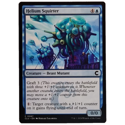 x4 Helium Squirter CLU MTG M/NM Playset Common Blue Creature Beast Mutant TCG - Image 1