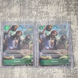 One Piece Card Game OP14 Shanks Holo Character Cards Lot English 3 - Image 1