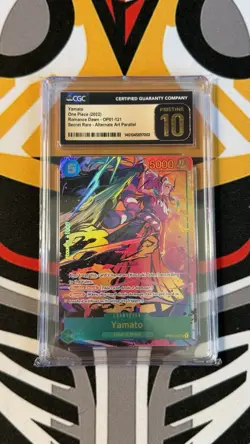 One Piece Romance Dawn CGC 10 Yamato OP01-121 Secret Rare Alt Art English - Image 1