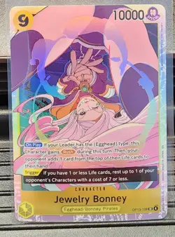 Jewelry Bonney OP13-108 SR Carrying on His Will - ONE PIECE ENGLISH - Image 1