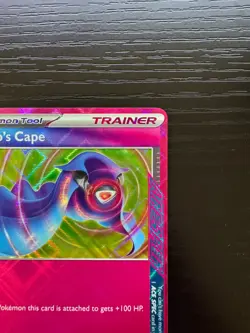 The Pokemon Hero's Cape 152/162 SV05: Temporal Forces ACE SPEC Rare Holo English - Image 3