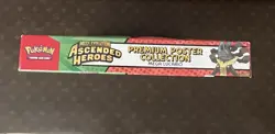 Pokemon Ascended Heroes Premium Poster Collection Lucario FACTORY SEALED IN HAND - Image 3