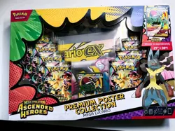 Pokemon Ascended Heroes: Mega Lucario Premium Poster Collection IN HAND ✅ - Image 1