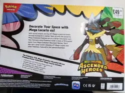 Pokemon Ascended Heroes: Mega Lucario Premium Poster Collection IN HAND ✅ - Image 2