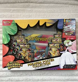 Pokemon Ascended Heroes Premium Poster Collection MEGA GARDEVOIR IN HAND - Image 1