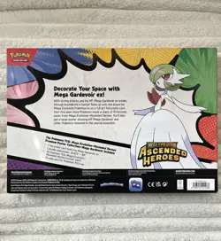 Pokemon Ascended Heroes Premium Poster Collection MEGA GARDEVOIR IN HAND - Image 2