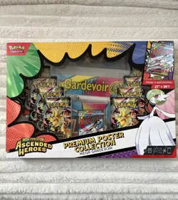 Pokemon Ascended Heroes Premium Poster Collection MEGA GARDEVOIR IN HAND - Image 3