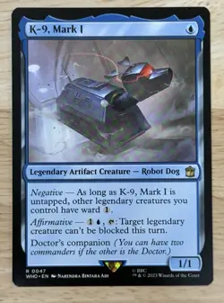 MTG K-9, Mark I - Universes Beyond: Doctor Who NM Magic The Gathering - Image 1