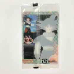 S5384 Son Goku 064 Dragon Ball Morinaga Clear Card Japanese Sealed YF26 - Image 2