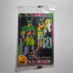 S0425 Cell 148 Japanese Dragon Ball Morinaga Wafer Card Sealed - Image 1