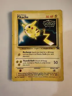 Pokemon TCG Pikachu Black Star Promo Card 4 1999 - Image 1