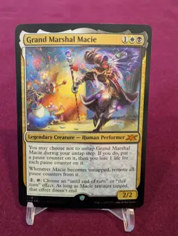 MTG FOIL Grand Marshal Macie Galaxy Foil - Unfinity #454 - Image 1