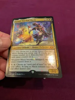 MTG FOIL Grand Marshal Macie Galaxy Foil - Unfinity #454 - Image 2