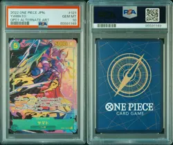 PSA 10 Yamato SEC Alternate Art OP01-121 2022 ONE PIECE Card Japanese - Image 3