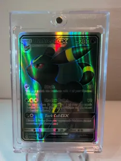 Pokemon TCG Umbreon GX Full Art 142/149 SM Base Set Ultra Rare Holo Card - Image 1