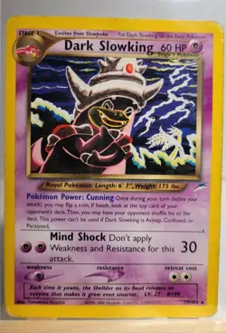 Dark Slowking 20/105 Neo Destiny Rare Pokemon Card - Image 1