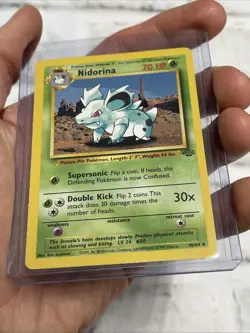 Pokemon Jungle Card 40/64 Nidorina Unlimited Edition Uncommon NM/MT Never Played - Image 2